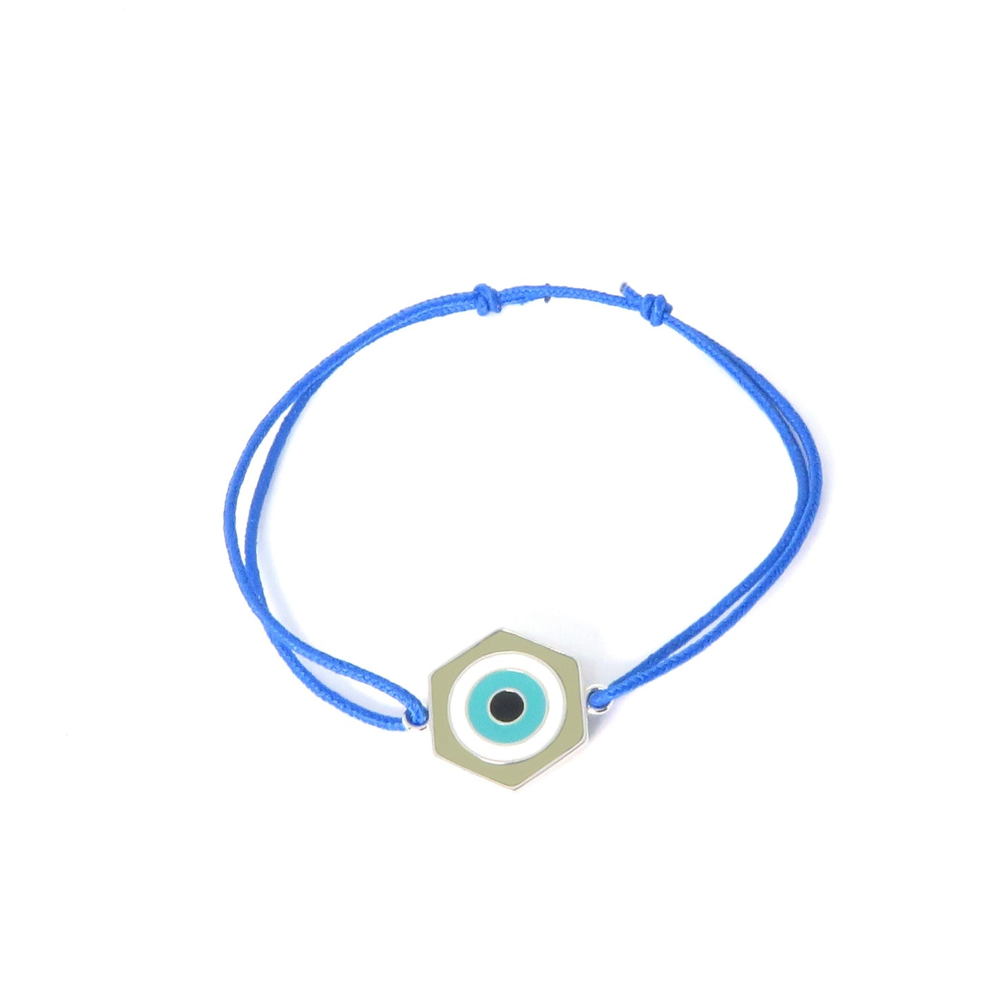 Bracelet : Ecrou Protection | Argent 925 sur cordon