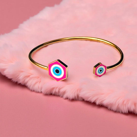 Bracelet "Aura" doré rose
