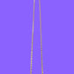 Collier émaillé bicolore