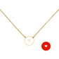 Collier : Petit Coeur Reverse | Or 18 carats